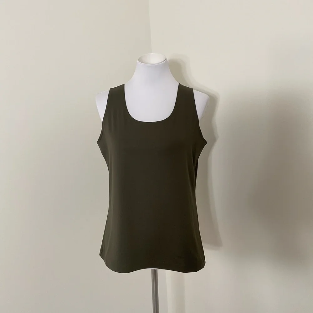 Chico's Dark Olive Tank Top